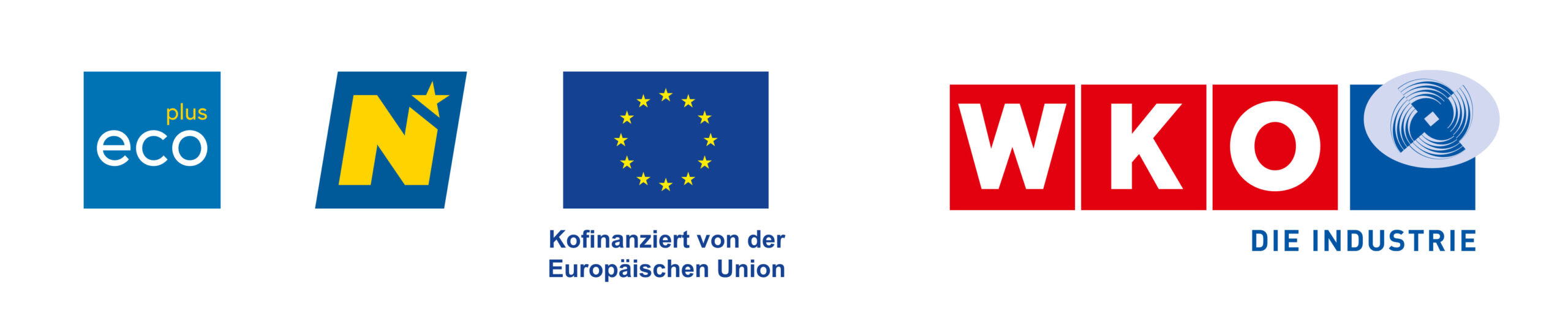 Partnerlogos_ecoplus_Noe_EU_WKOIndustrie