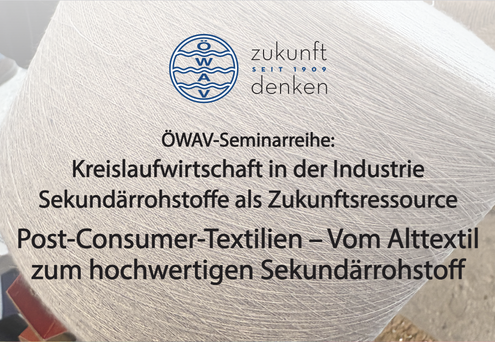 OEWAV Seminar Post Consumer Textilien